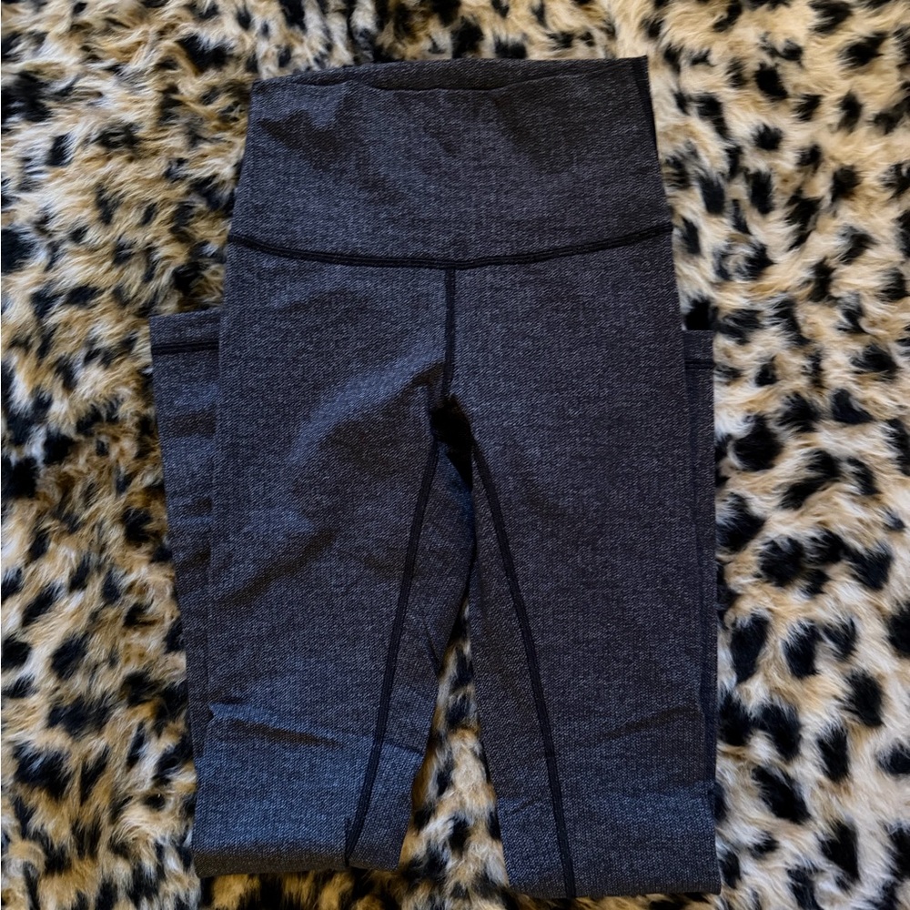 lululemon athletica Charcoal Gray High-Rise Leggings